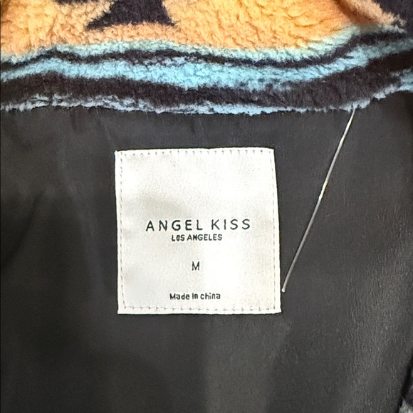 Angel Kiss Multicolor Aztec Fleece Jacket - Picture 6 of 10